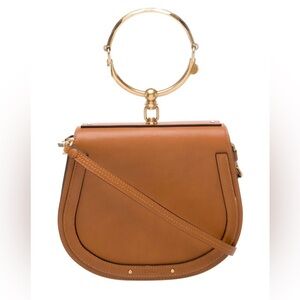 Chloe Large Leather Nile Crossbody Bag (Rare, Hard to Find, Great Condition)